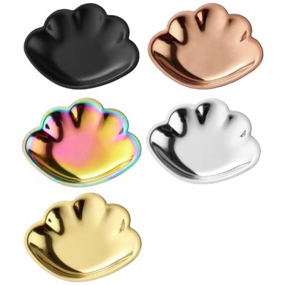 Versatile Stainless Steel Jewelry Keeper Shell Accessory Holder for Household