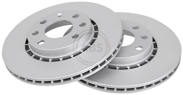 2X Bremsscheibe A.B.S. 16093 FüR Vectra Opel Tigra Astra CC T92 Corsa J89 S93-image