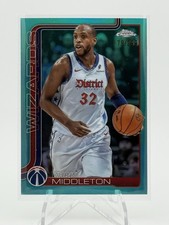 2025-26 Topps Chrome - Khris Middleton #204 Teal Refractor /299 Wizards🔥