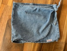 Vintage Baby GUESS Denim Wrap Skirt Size 2T Y2K 90s