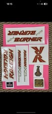 Raleigh Mk1 Phase 2 Extra Burner Complete Decal Kit - New - Old School BMX