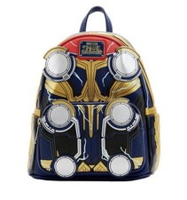 New Loungefly Marvel Thor Thunder Glow in The Dark Cosplay Style Mini Backpack