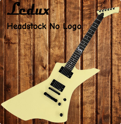 Ledux Snakebyte Solid Electric Guitar Rounded Stainless Fret Edge Active Pickups