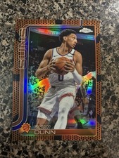 2025-26 Topps Chrome Ryan Dunn #178 Orange Basketball Refractor Suns
