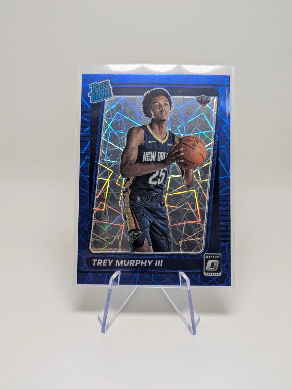 2021-22 Panini Donruss Optic Rated Rookie Trey Murphy III #178 Blue Velocity
