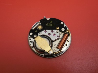 NOT WORKING EBEL 81 NINE JEWEL  QUARTZ MOVEMENT DIAL & HAND