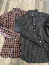 Men s Ralph Lauren Polo Button Down Dress Shirt Lot Size Small 2 Excellent