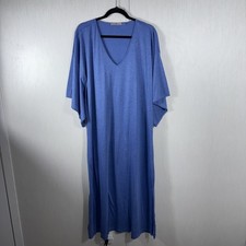 NATORI Kaftan L Coastal Blue mumu Shapeless Cottagecore Minimalist 