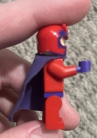 LEGO Marvel Magneto Minifigure Chopper Showdown 6866-sh0031-Excellent Condition
