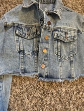 Cropped XS Jean Jacket