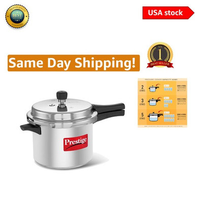 #ad 5L Aluminum Pressure Cooker with Safety Features amp; Sleek Design $105.99