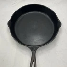 Vintage Lodge Cast Iron Early #8 Raised Number Skillet Arc Logo Made In USA 1930
