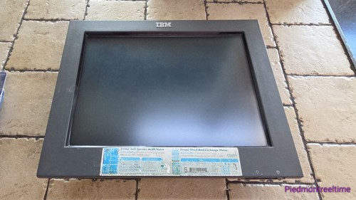 IBM 4820-5GB 12" LCD Display Used - Picture 3 of 9