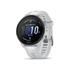 Garmin Forerunner 165 White and Gray AMOLED GPS Running Watch 010-02863-21