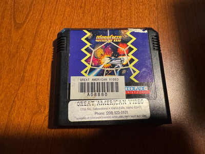Warpspeed Sega Mega Drive Genesis Cartridge Only Tested Working 16-Bit Retro