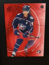 25-26 UD SP Game Used Hockey Red Parallel 71 Kent Johnson