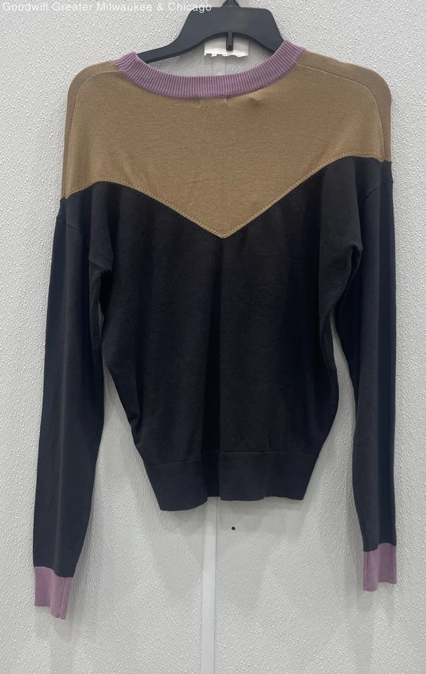 Suéter Pullover Chevron Multicolor Mujer Buffalo Extra Pequeño Foto 2 de 4