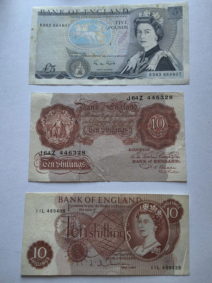 10 Shilling Note In Uk Paper Money for sale | eBay