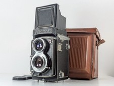  Exc 5 for this age READ Yashica Yashicaflex Model A II TLR Camera 80mm f/3.5