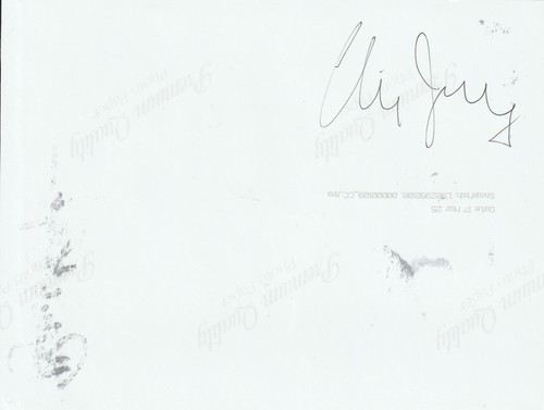 Chris Jury Phyllis Logan Signed 8x6 Inch Lovejoy Photo Please Read Description - Foto 3 di 3