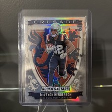 2025 Panini Rookies & Stars - Crusade TreVeyon Henderson #19 Silver (RC)