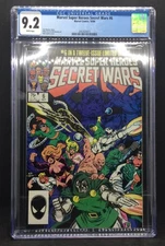 Marvel Super Heros Secret Wars #6 CGC Grade 9.2 Bob Layton Cover