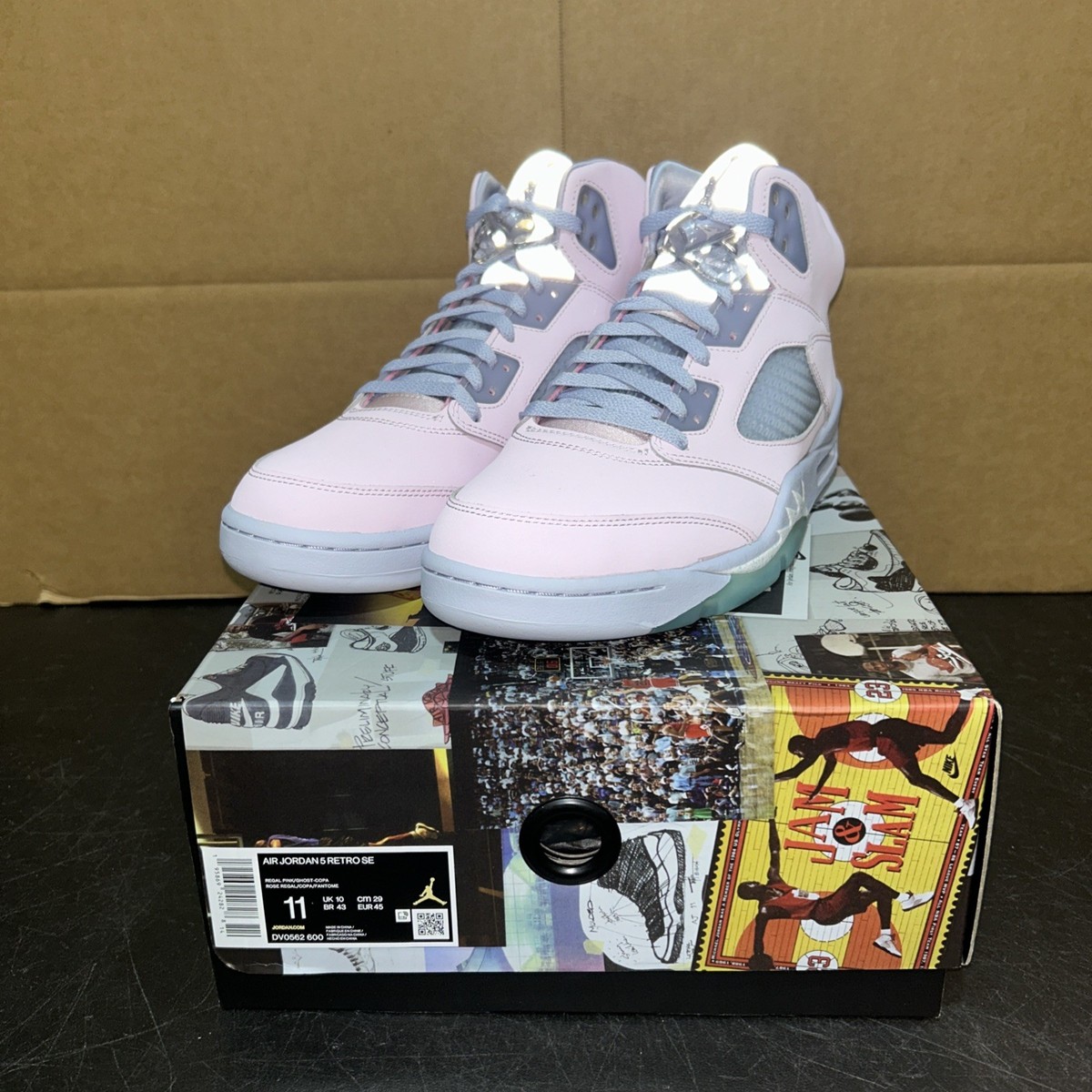 Air Jordan 5 Retro SE EASTER 2022 DV0562-600 MENS SIZE 11 BRAND