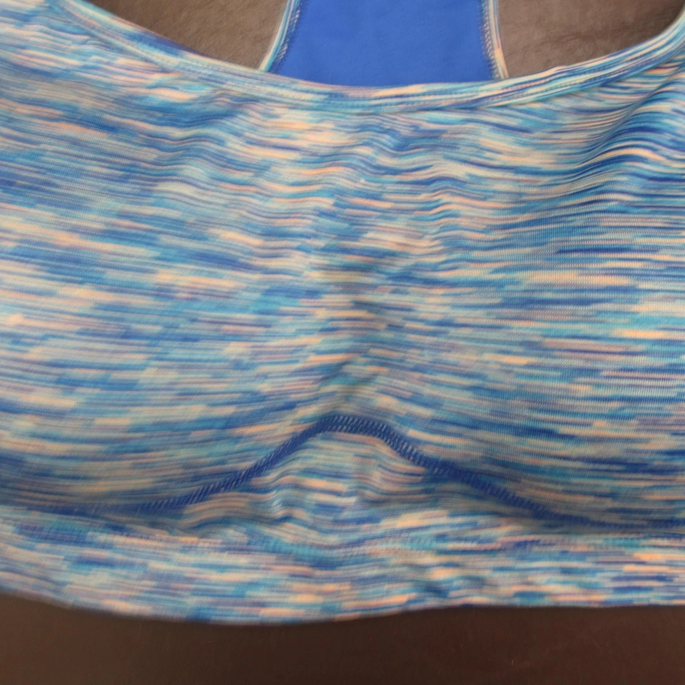 Tek Gear Sports Bra Womens 3X Racerback Light Support Padded Adjustable Active - Image 3 of 4