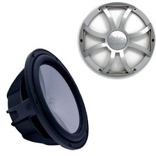 Wet Sounds REVO10HPS4-B Revo 10" Sub with Grill Black Sub and Silver XS Grill