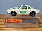 Vtg 1977 Matchbox #45 BMW 3.0 CSL Police Car w/Clear Box NIB/ MIB