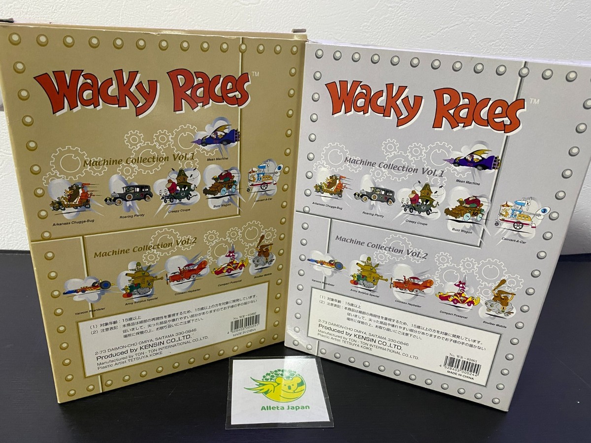 Wacky Races Machine Car Box Vol.1 2 Set kensin wacky races