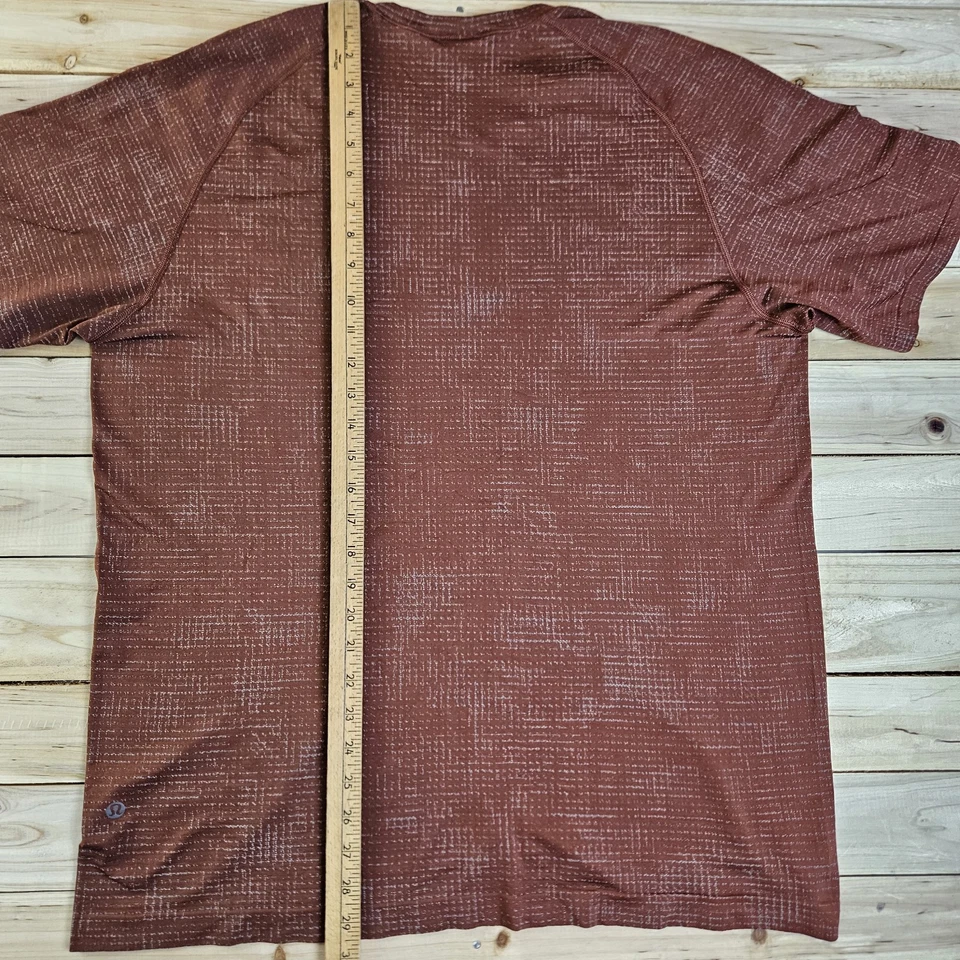 Camisa deportiva Lululemon Metal Vent Tech 2.0 para hombre XXL cuadrícula interrumpida fecha abajo Foto 3 de 4