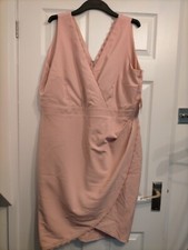 Paper Dolls Flattering Wrap Midi Dress , Size 22 New with tags