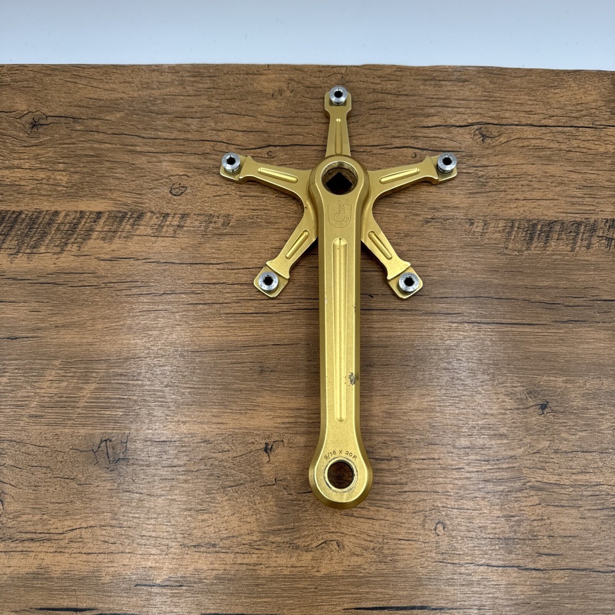 GOLD CAMPAGNOLO CRANK ARM STRADA BMX 170 OLD SCHOOL REDLINE GOLD CAMPAGNOLO CRANK ARM STRADA BMX 170 OLD SCHOOL REDLINE