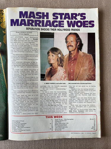 Vintage television - "Australian TV Week" Sep 1981 Jane Scali Rick Springfield - Picture 4 of 5