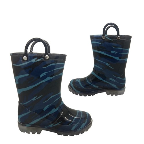 Jellies Trooper Boys Gumboots Light Up 