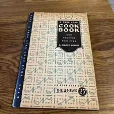 A Four Star Cookbook, Nancy Doris 1947 Cookbook PB the News NY, 500 Recipes