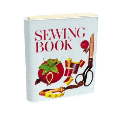 Dolls House Sewing Book 1:12 Miniature Haberdashery Sewing Room Accessory