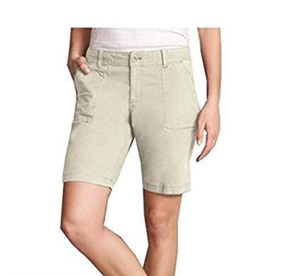Shorts Ripstop Damen von Eddie Bauer - Stein  NEU