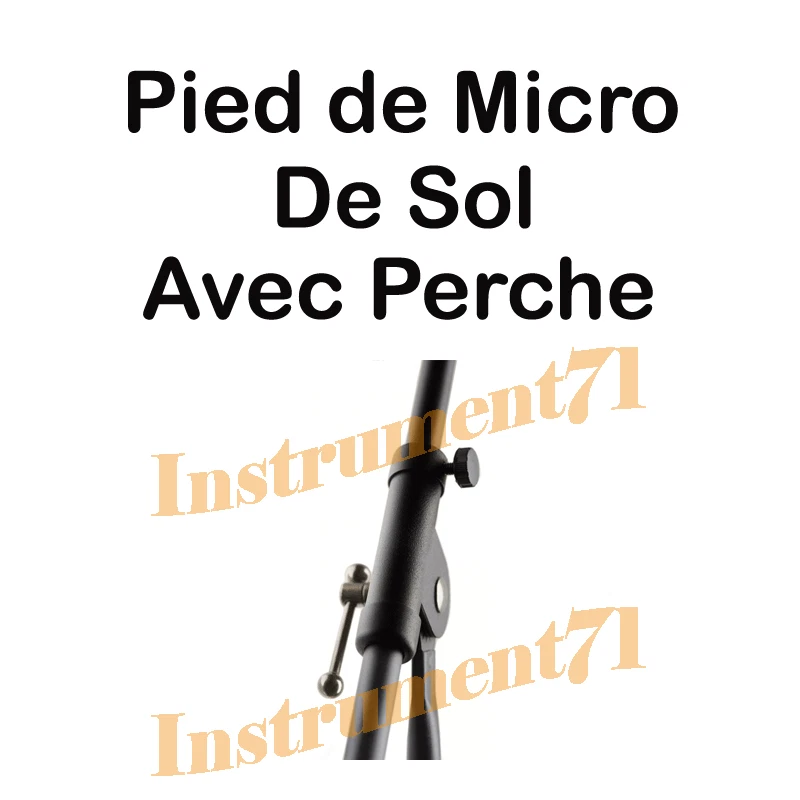 Pied de MICRO avec Perche Embase Pliable - Photo 2/3