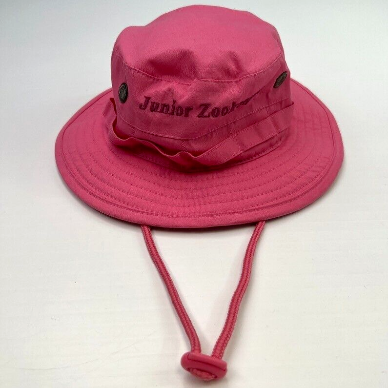 Zoo Hat Girl Small Tampa Junior Zookeeper Pink Strap Bucket Animal