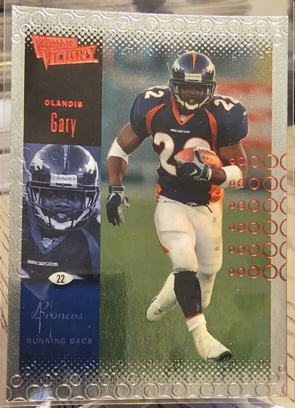 2000 Upper Deck Ultimate Victory Olandis Gary #30 Denver Broncos