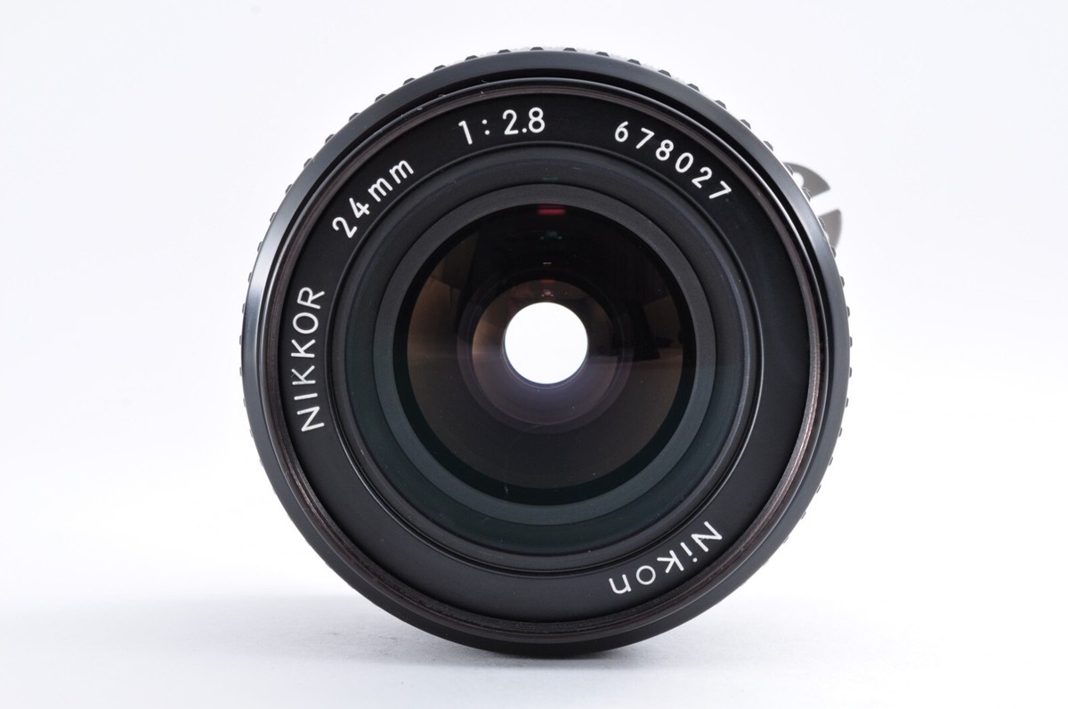 Nikon Ai Nikkor 24mm F/2.8 Wide Angle MF Lens F Mount From Nikon Ai Nikkor 24mm F/2.8 Wide Angle MF Lens F Mount From