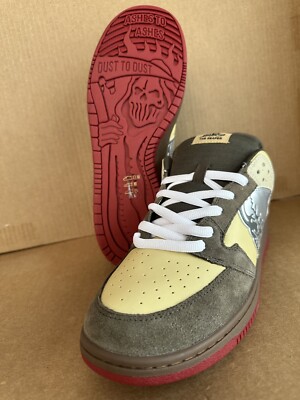 Size 10.5 Warren Lotas WL Reaper Dunks ''Chainsaw'' Jason Colorway Dunk Sneaker
