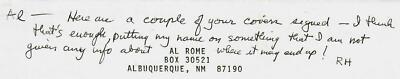 RARE!  Established DNA as Genetic Material'' Rollin Hotchkiss Hand Written Note