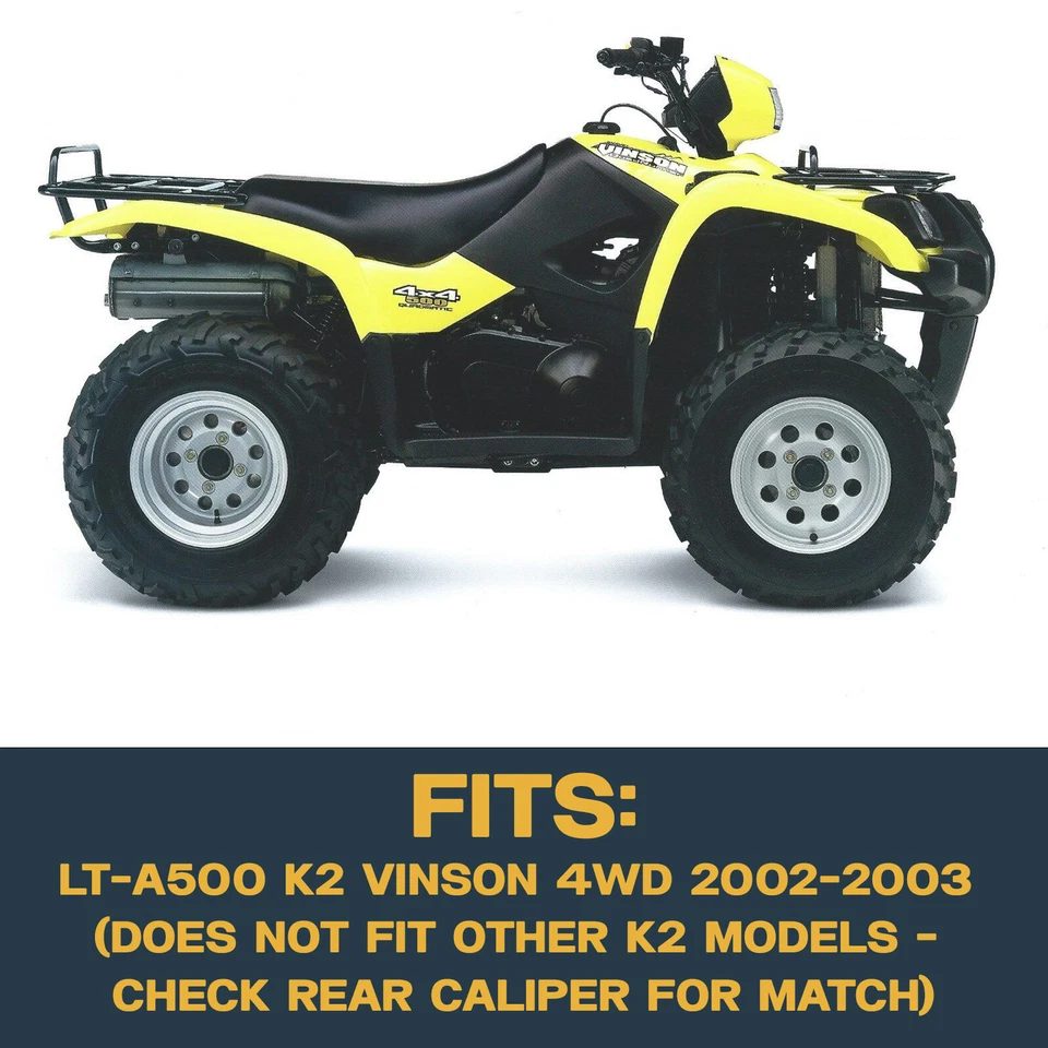 Juego de pastillas de freno delanteras y traseras de cerámica Traild Suzuki Vinson LTA 500 FK2 2002-2003 Foto 2 de 4