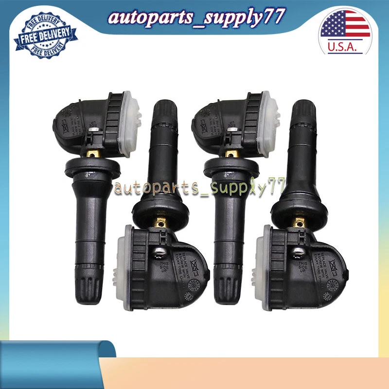 Sensor de presión de neumáticos de 4 piezas 28103FL00A TPMS para Subaru Crosstrek Impreza Ascent Foto 2 de 4