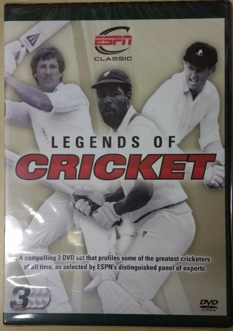 Legends Of Cricket DVD: England/West Indies/South Africa 3 Disc NEW Free Postage