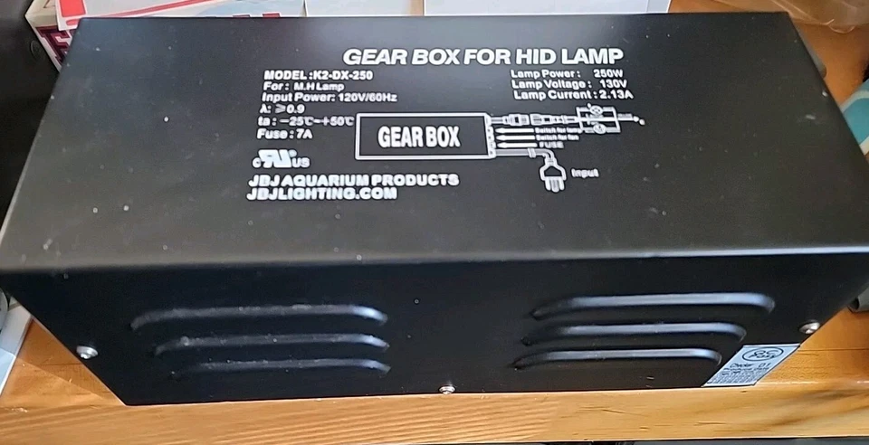 JBJ Aquarium Lighting K2-DX-250 130v 250w 2.13A - Image 2 of 4