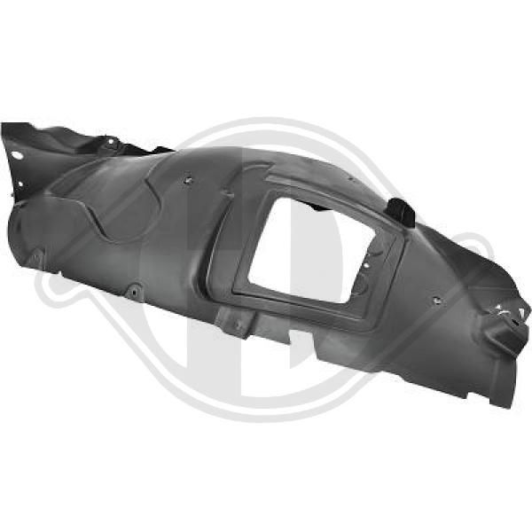 Diederichs 1656009 Verkleidung, Radhaus FüR MERCEDES-BENZ-image